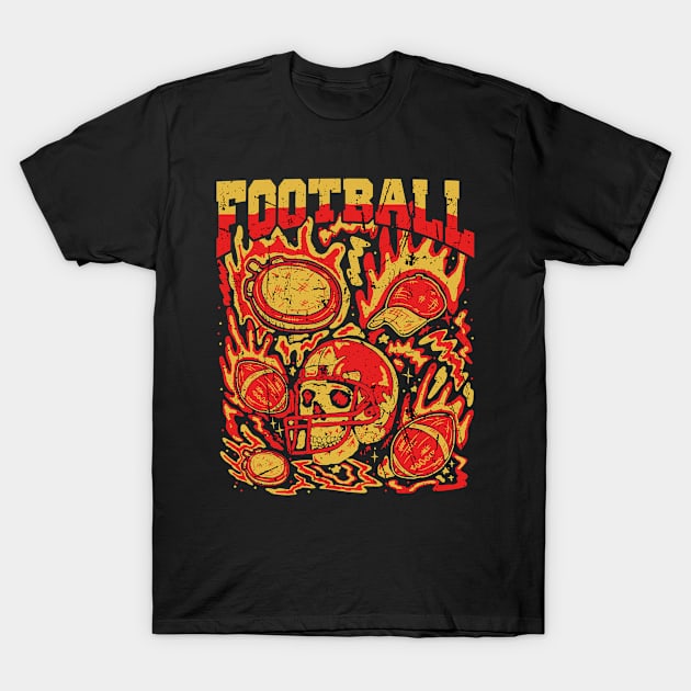 Football America T-Shirt by sapstudiodesign
